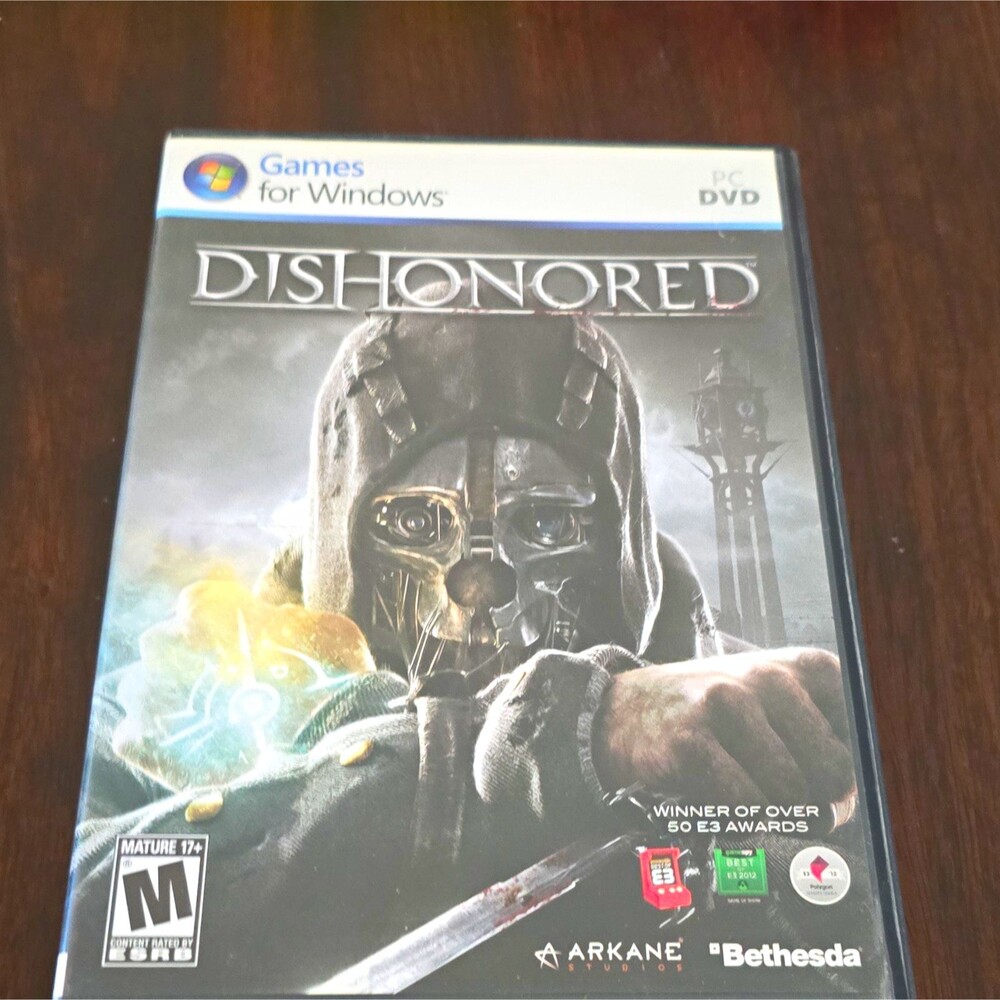 Bethesda Dishonored PC DVD-ROM 2012 M Rated Action & Adventure Manual Included